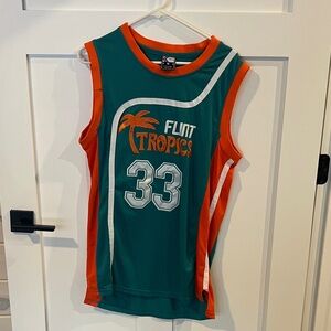 Men's Sleeveless Tank Top - Teal and Orange